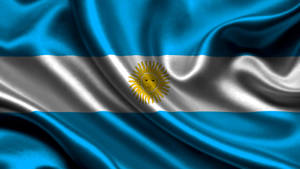 Argentina Flag In 3d Wallpaper