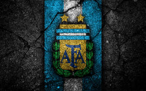 Argentina Football Logo Grunge Wallpaper