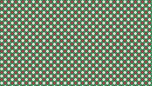Argyle Christmas Aesthetic Pattern Wallpaper