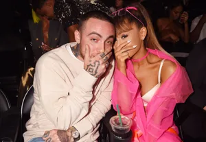 Ariana Grande And Mac Miller 4k Wallpaper