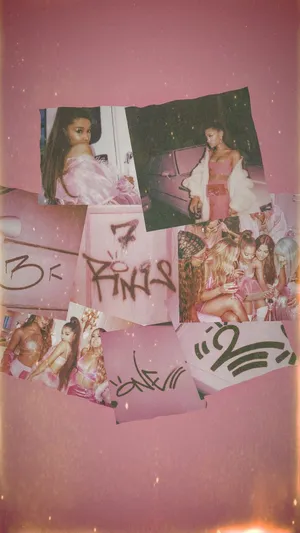 Ariana Grande With Her 7 Rings Wallpaper