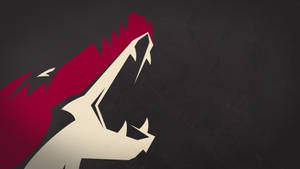 Arizona Coyotes With Fangs Wallpaper