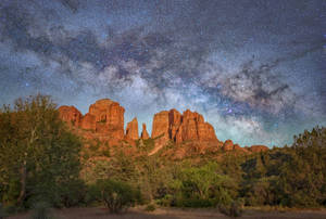 Arizona Gem Of Town Sedona Wallpaper