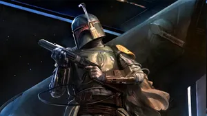 Armored Bounty Hunter Boba Fett Wallpaper