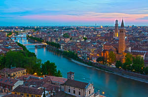 Arno River Florence Italy Wallpaper