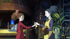 Arrietty And Her Mother Wallpaper