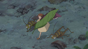 Arrietty And Insects Wallpaper