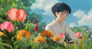 Arrietty And Sho Wallpaper