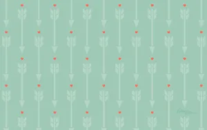 Arrow Love Valentines Desktop Wallpaper