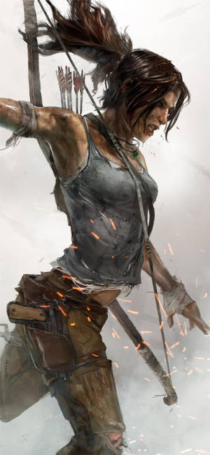 Arrow Tomb Raider Iphone Wallpaper
