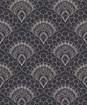 Art Deco Boho Pattern Wallpaper