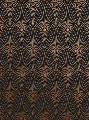 Art Deco Pattern1920s Style Wallpaper