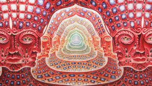 Artist Alex Grey's Work Of Art Wallpaper
