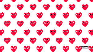 Artistic Comme Des Garçons Heart Logo In High Resolution Wallpaper