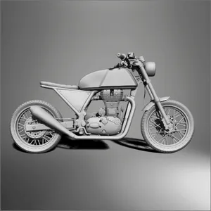 Artstation's Modified Kgf Bike Wallpaper