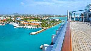 Aruba Harbor View Wallpaper