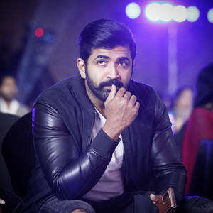 Arun Vijay Dressed In A Stylish Leather Jacket Wallpaper