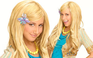 Ashley Tisdale Butterfly Clip Wallpaper
