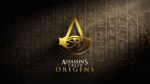Assassin's Creed Origins Logo Wallpaper