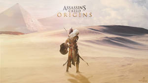 Assassin's Creed Origins Poster Bayek Desert Wallpaper