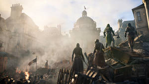 Assassin's Creed Unity Revolution 4k Gaming Wallpaper