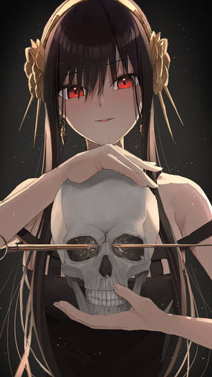 Assassin Yor Aesthetic Anime Girl Iphone Wallpaper