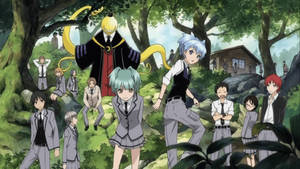 Assassination Classroom In The Forest Wallpaper
