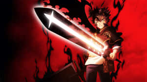 Asta Black Clover 4k Demon Slayer Sword Power Wallpaper