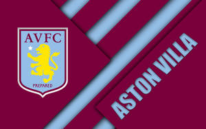 Aston Villa Fc Diagonal Wallpaper