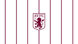 Aston Villa Fc Red And White Wallpaper