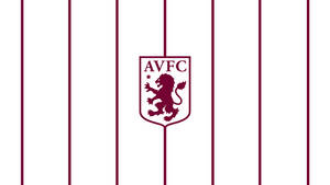 Aston Villa Minimalistic Logo Art Wallpaper
