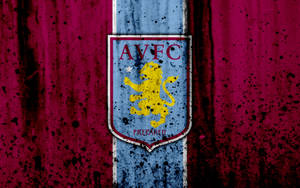 Aston Villa Red Logo Art Wallpaper