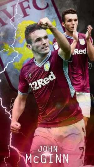 Aston Villa's John Mcginn Wallpaper