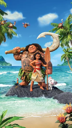 Disney Moana - Thomas Kinkade Smoky Mountains