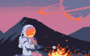 Astronaut Pixel Art