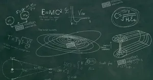 Astronomy Math Diagram Wallpaper