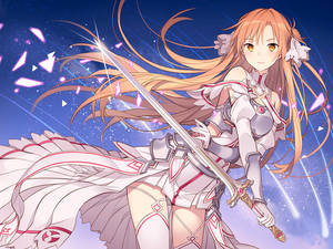 Asuna Hd Art Sword Wallpaper