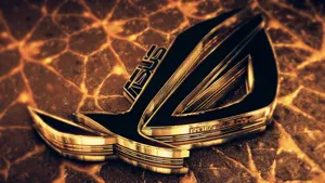 Asus 3d Gold Rog Wallpaper