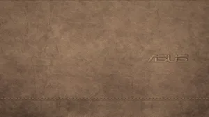 Asus Brown Leather Wallpaper