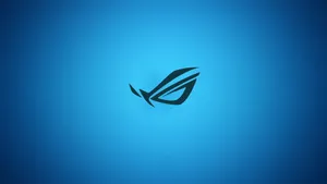 Asus Rog Logo Blue Pc Wallpaper