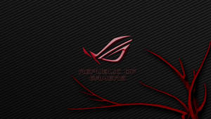 Asus Rog Logo With Tree Wallpaper