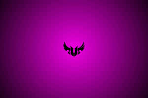 Asus T U F Gaming Logo Purple Background Wallpaper