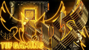Asus T U F Gaming Motherboard Artwork Wallpaper
