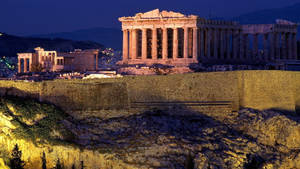 Athens Archaeological Site Wallpaper