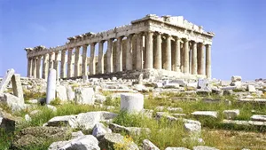 Athens Parthenon Site Wallpaper