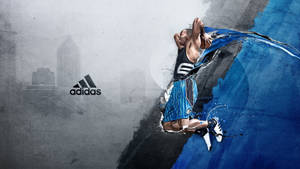 Athletic Themed Adidas Poster Wallpaper