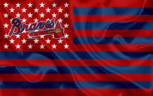 Atlanta Braves Fans Celebrate Recent World Series Win Wallpaper