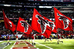 Atlanta Falcons Flags Wallpaper