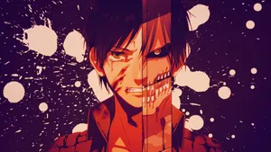 Attack On Titan Eren Two Faces Wallpaper