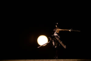 Attack On Titan Mikasa Figure Wallpaper